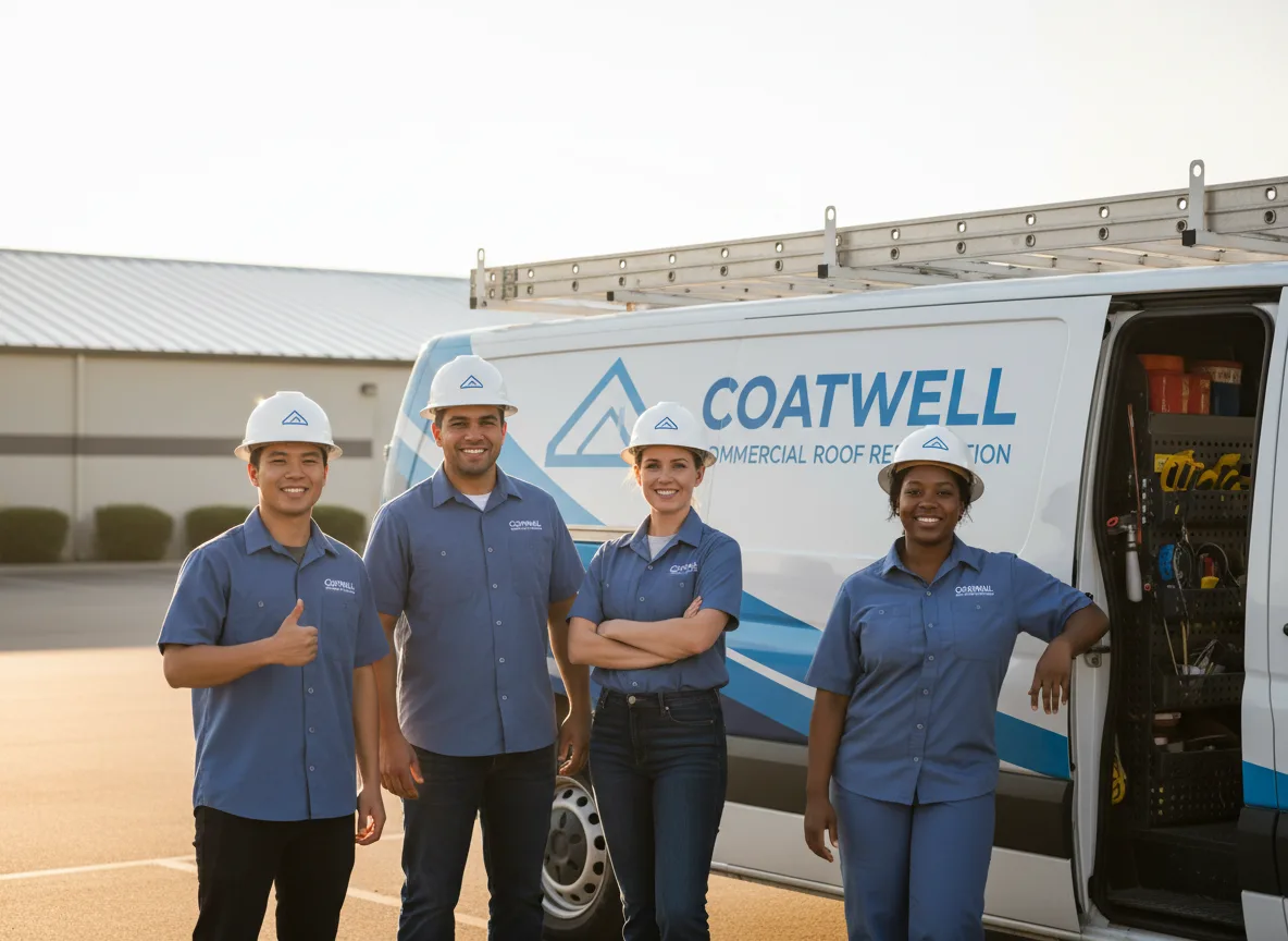 Commercial roof coating company in Odell, IL